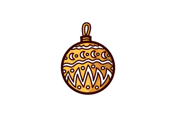 Christmas Asset Tree Ornament Design Illustrations