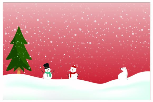 Christmas Background Illustration