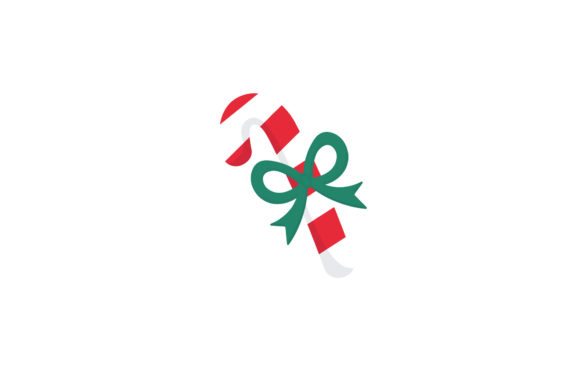 Christmas Candy Stick Illustrations