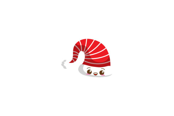 Christmas Cute Santa s Hat Illustrations