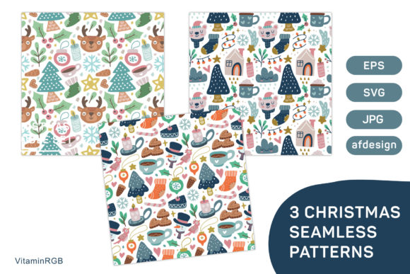 Christmas Doodle Set Illustrations