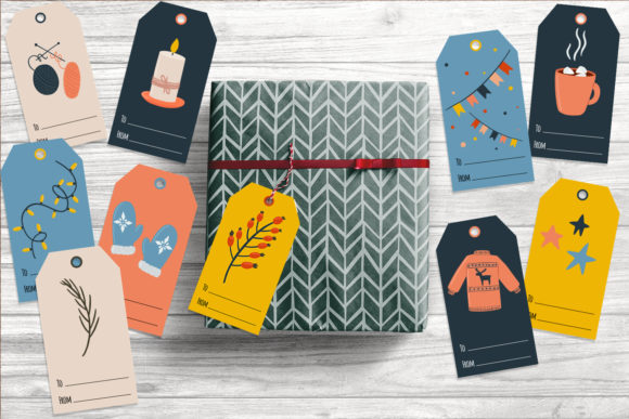 Christmas Gift Tags - 10 Templates