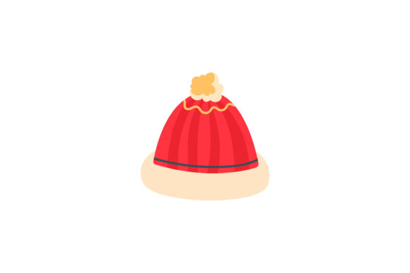 Christmas Hat Illustration for Branding