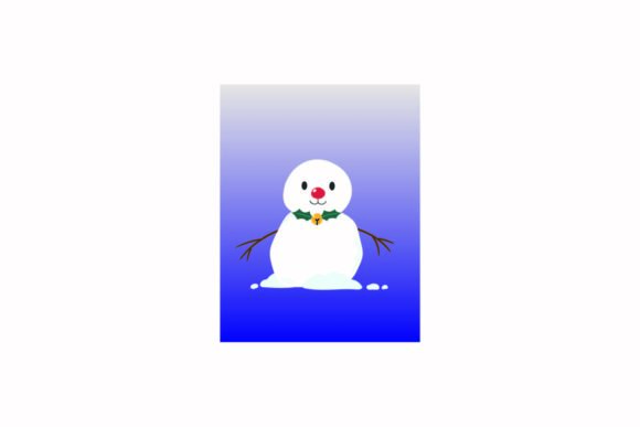 Christmas Snowman Vector