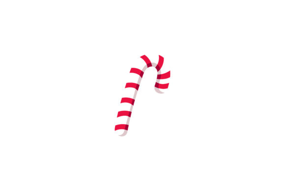 Christmas Stick Candy Asset Vector