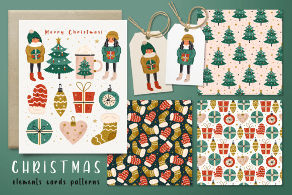 Christmas Super Pack Illustrations