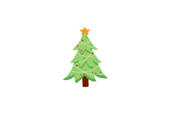 Christmas Tree Asset Vectors for Festive Branding