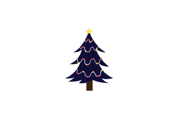 Christmas Tree Assets Vectors for Digital Sellers