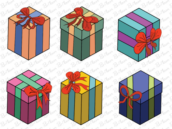 Gifts Christmas Illustrations