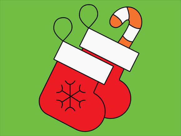 Illustration Christmas Stocking